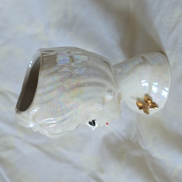 Vintage luster lady head vase Japan - Picture 3 of 12
